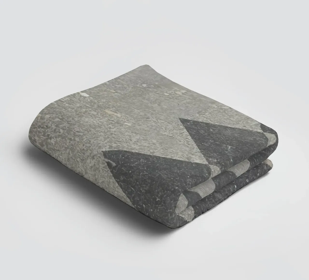 Concrete Surface with Diamond Inlay Pattern towel by DesignDoodle