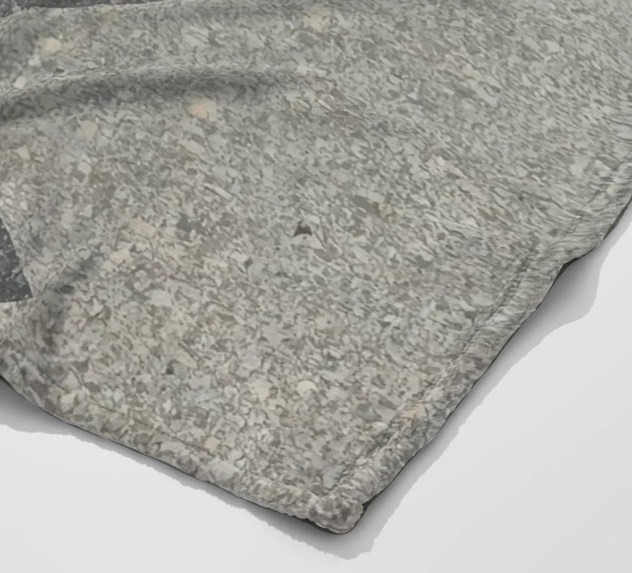 Concrete Surface with Diamond Inlay Pattern fleece blanket by DesignDoodle