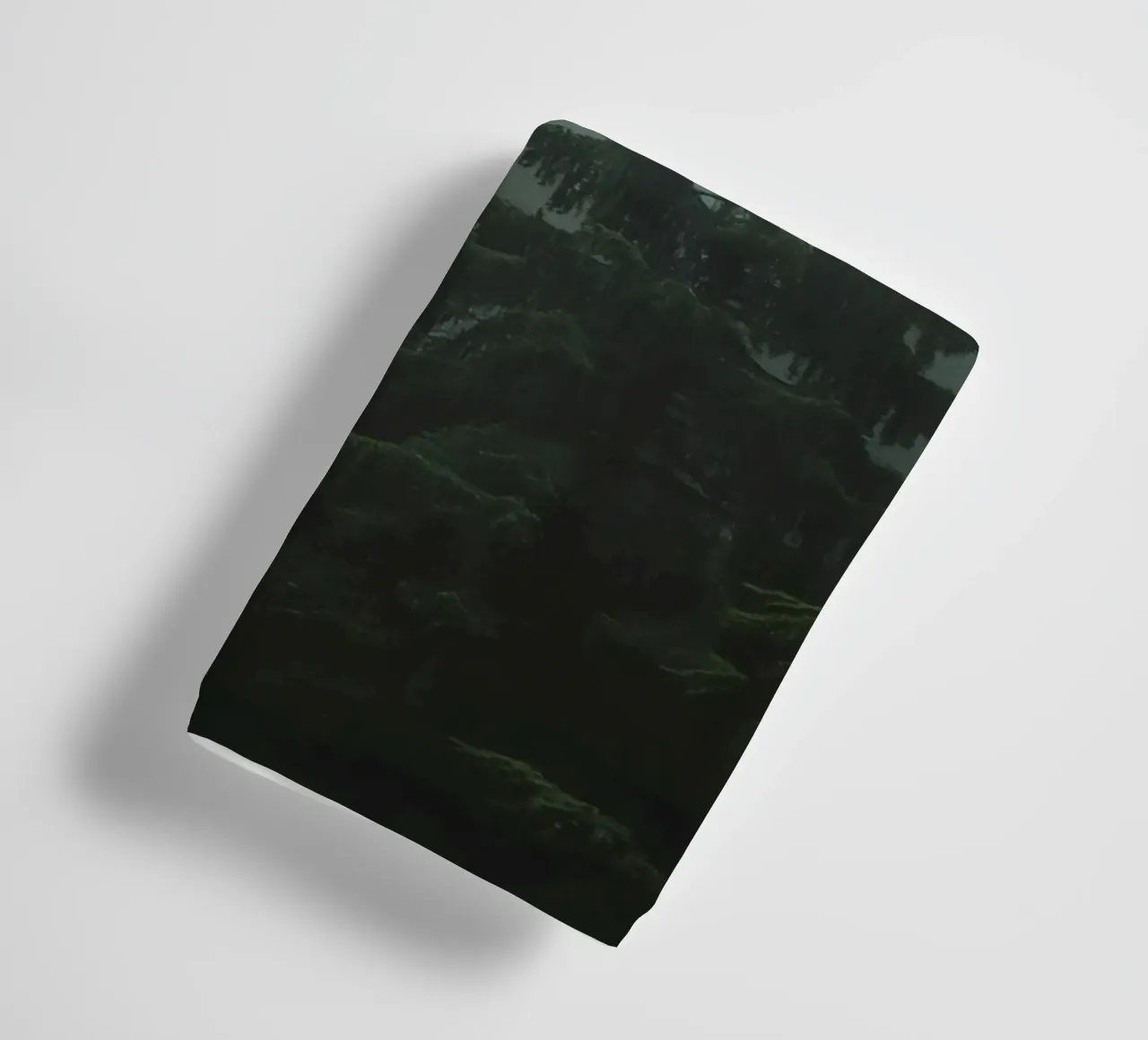 Evergreen Trees in Fog towel by DesignDoodle