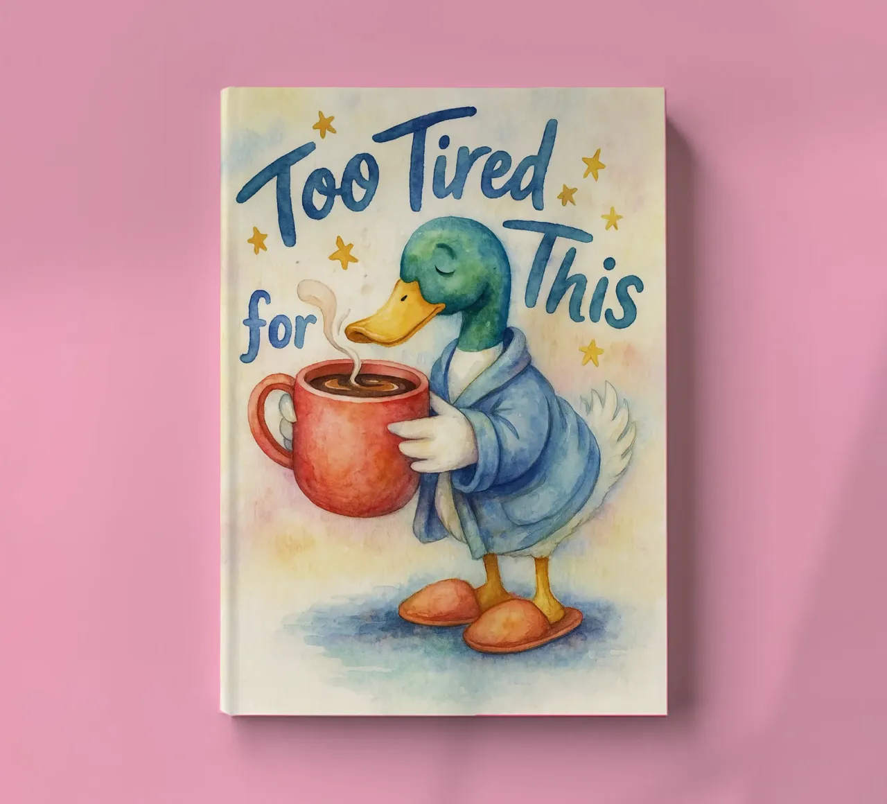 to tired for this duck notebook by wadasx