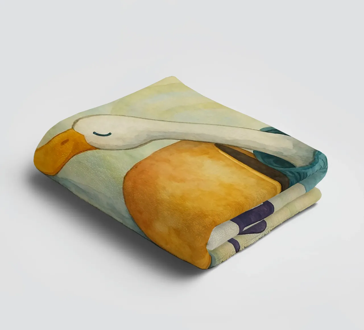 to tired for this duck towel by wadasx