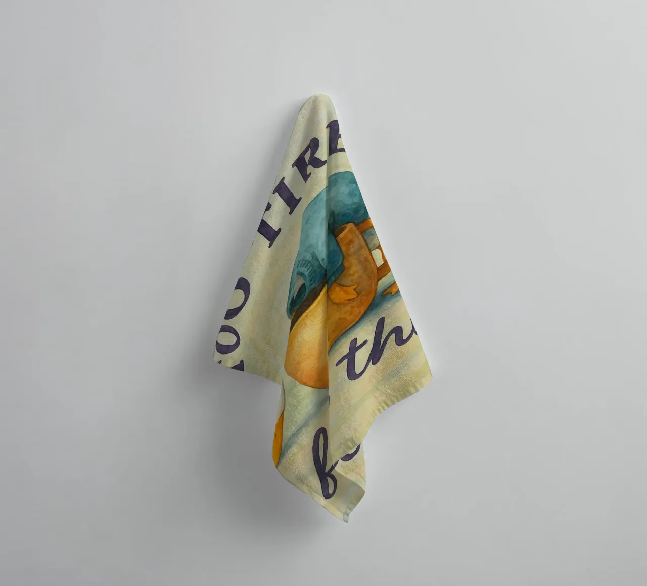 to tired for this duck towel by wadasx