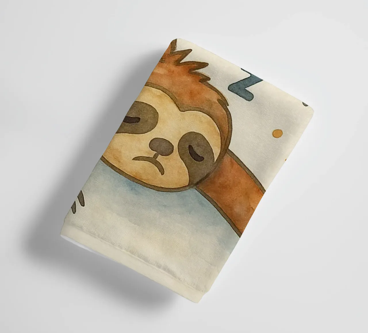 to tired for this sloth towel by wadasx