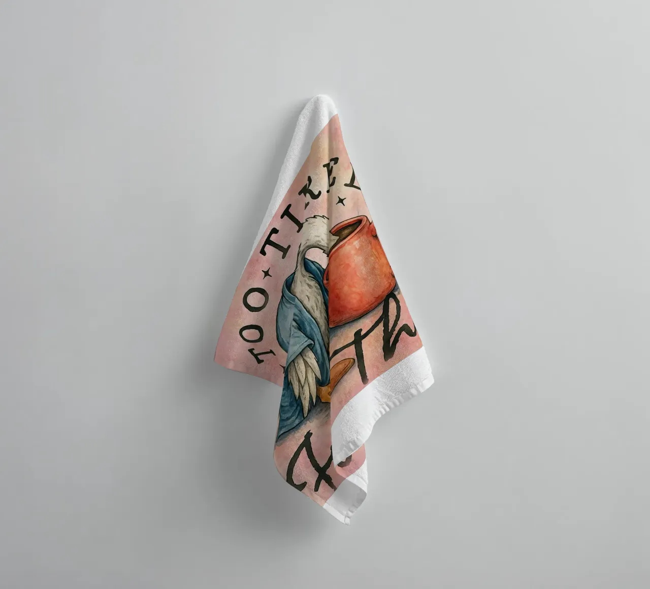 to tired for this towel by wadasx