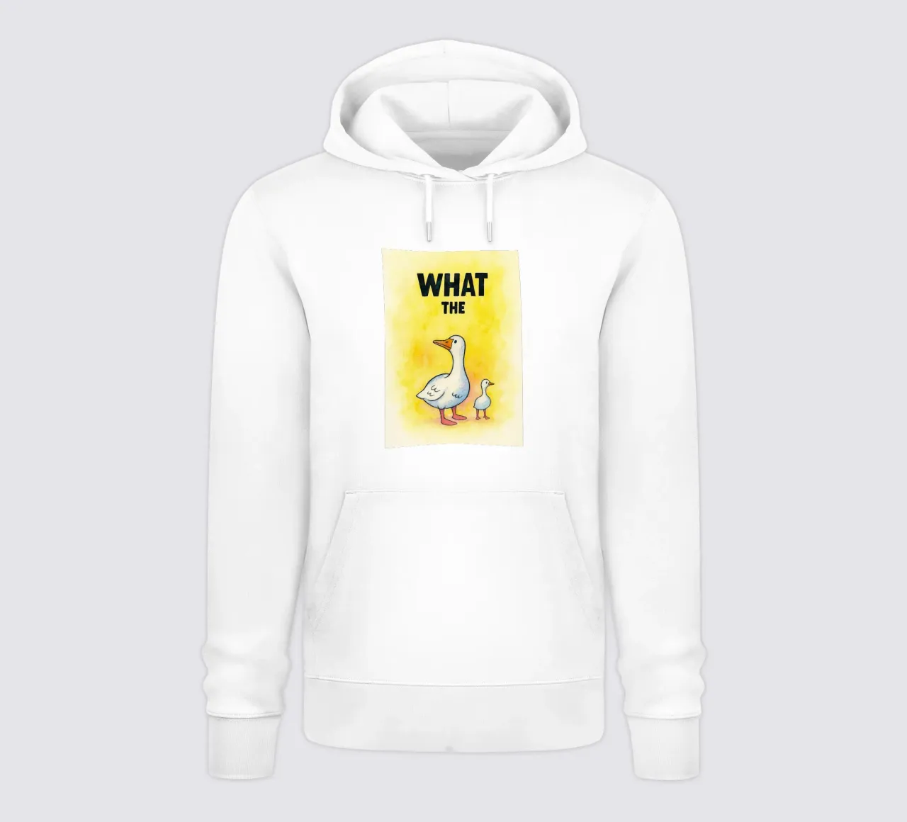 che anatra felpa con cappuccio da wadasx