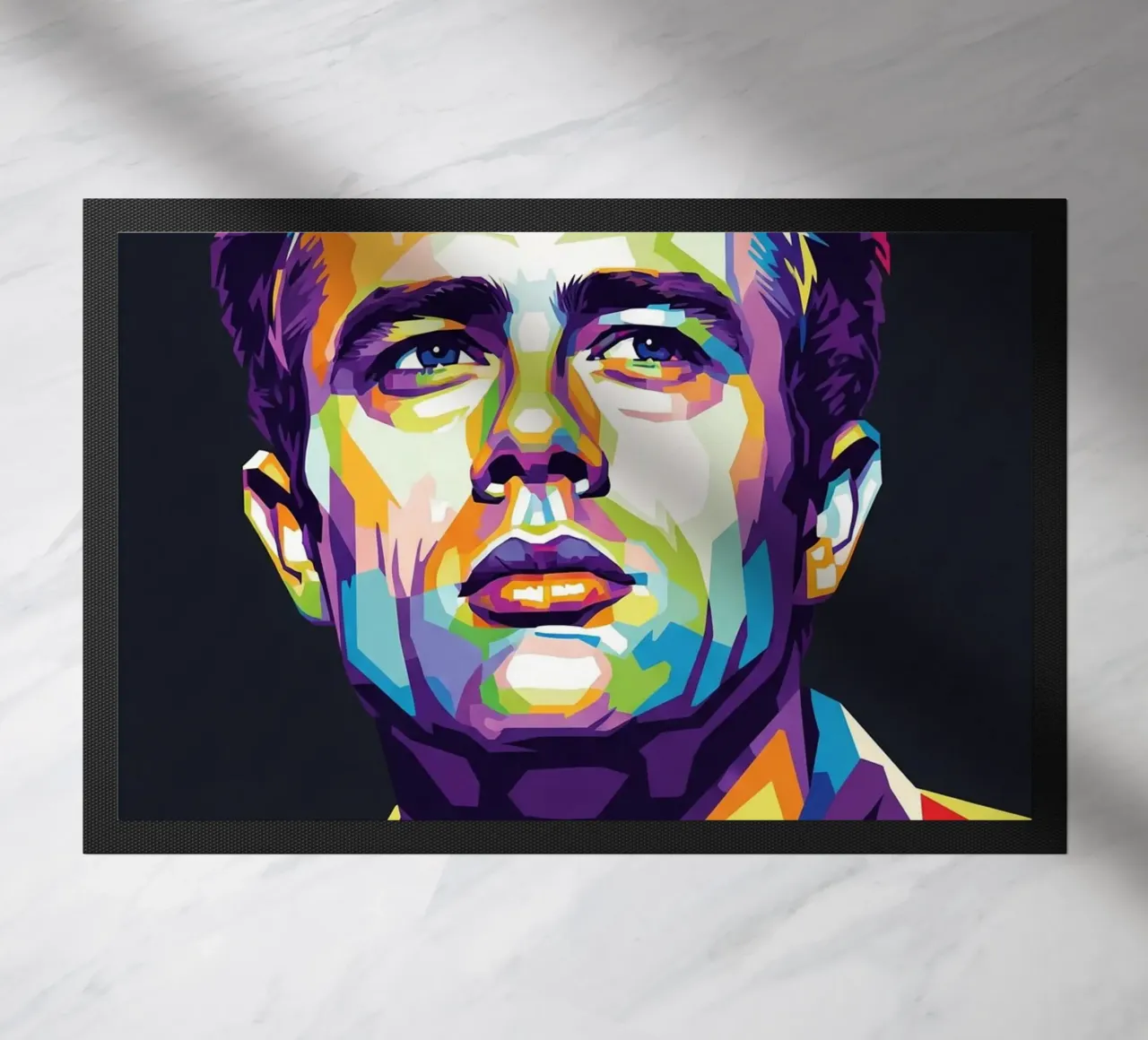 James Dean ritratto pop art #2 zerbino da Hantamrata