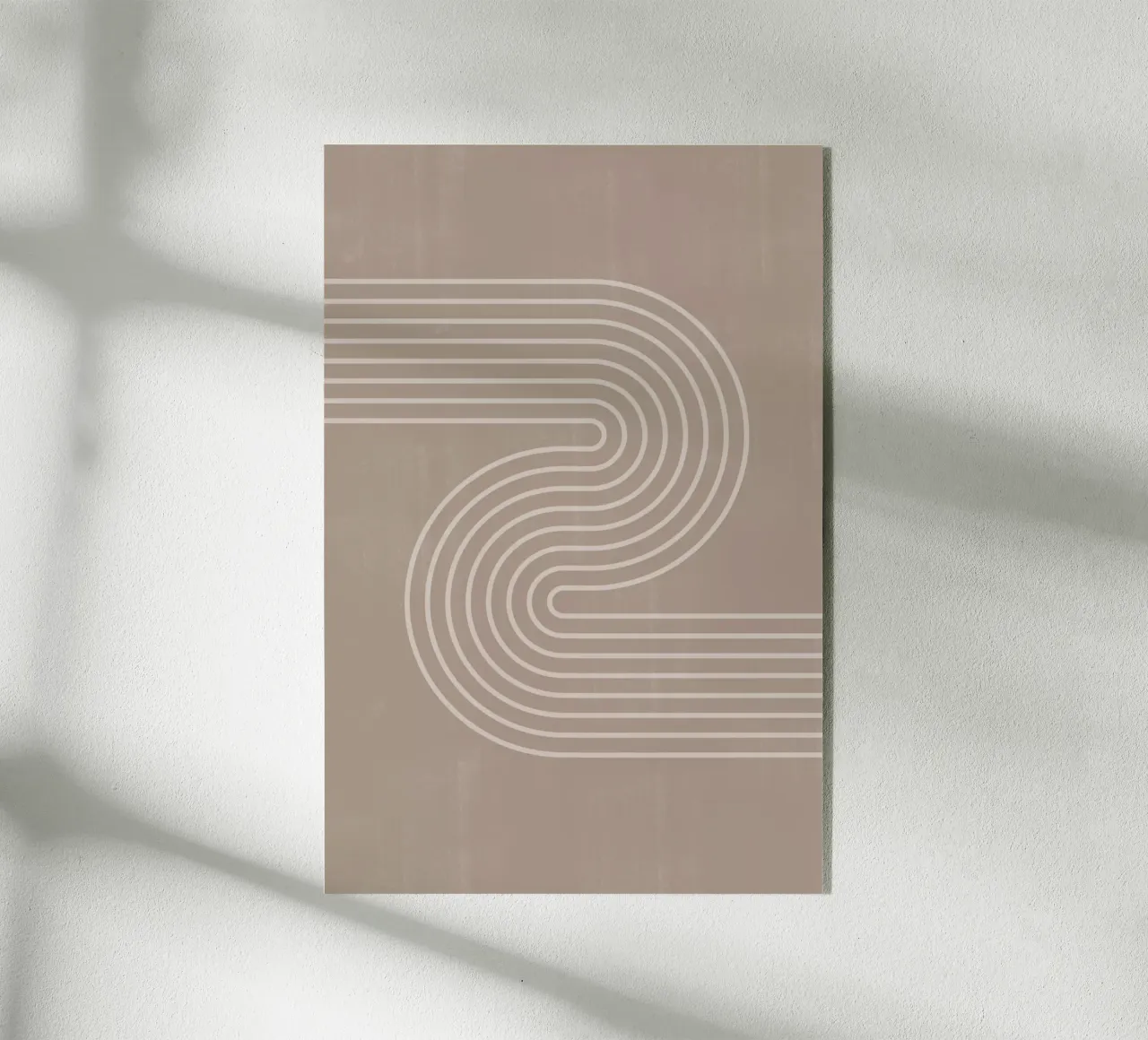 Arco semplice minimale O1 plexiglass da The Miuus Studio