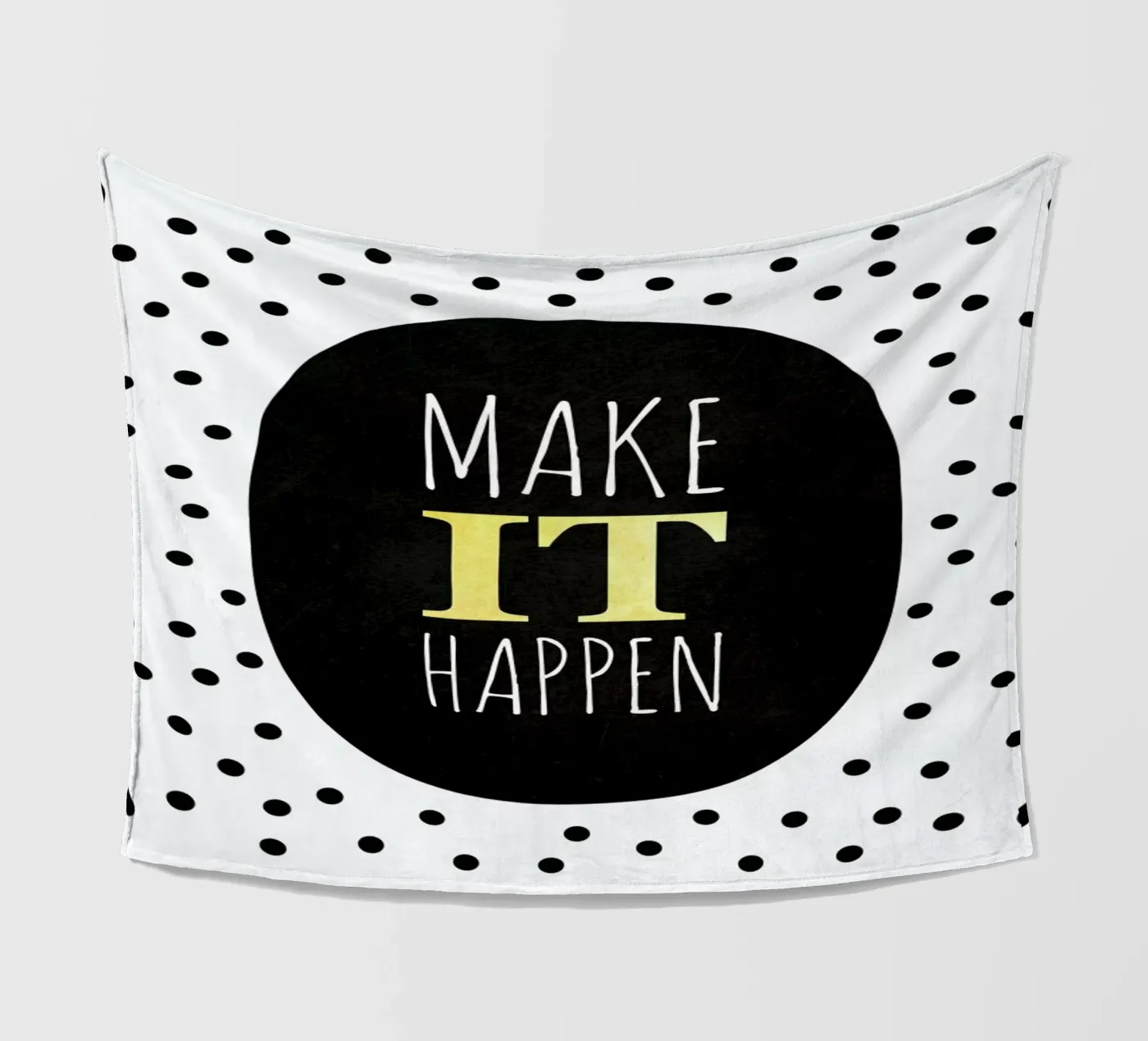 Make It Happen Fleecedecke von Elisabeth Fredriksson