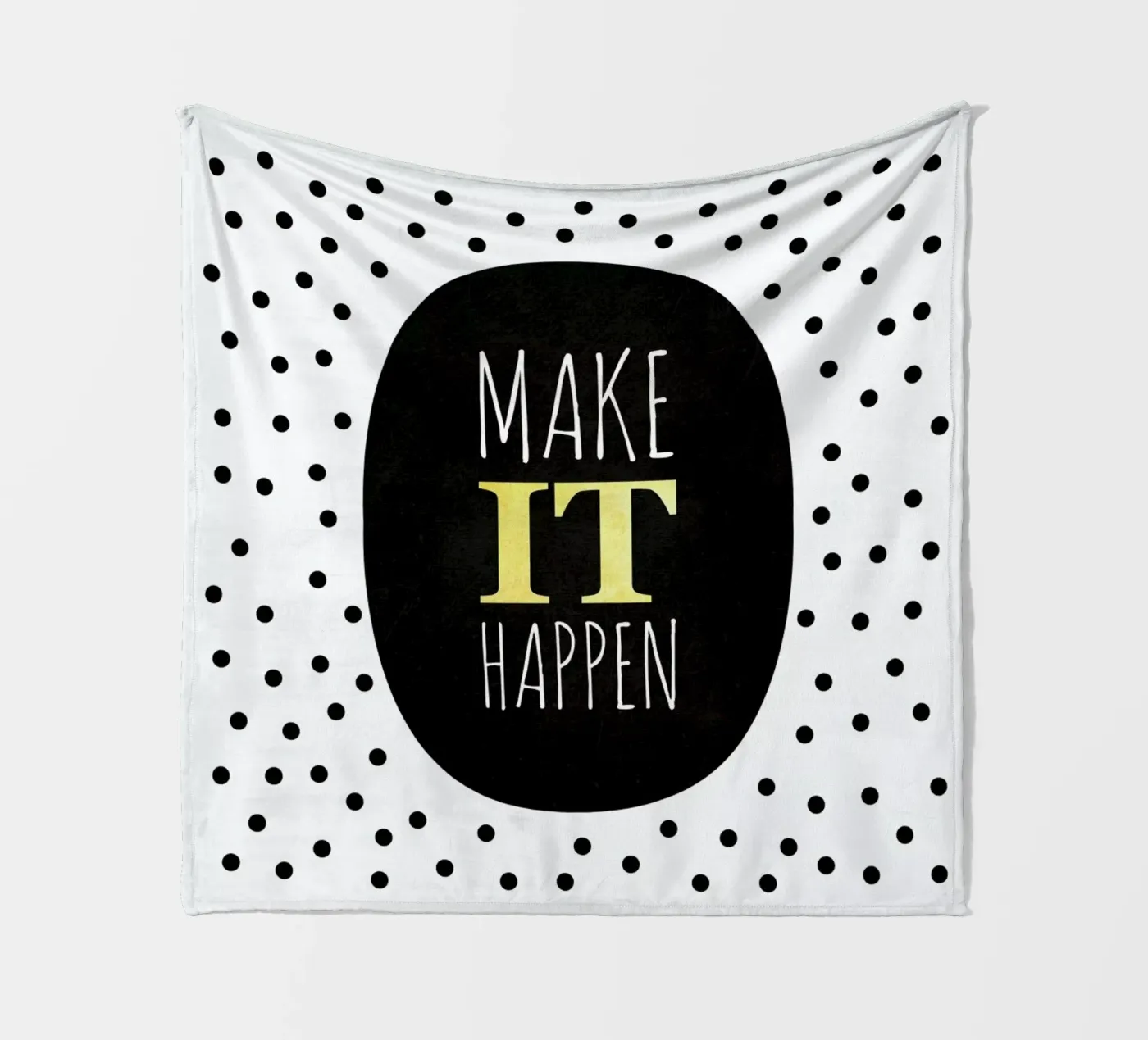 Make It Happen Fleecedecke von Elisabeth Fredriksson