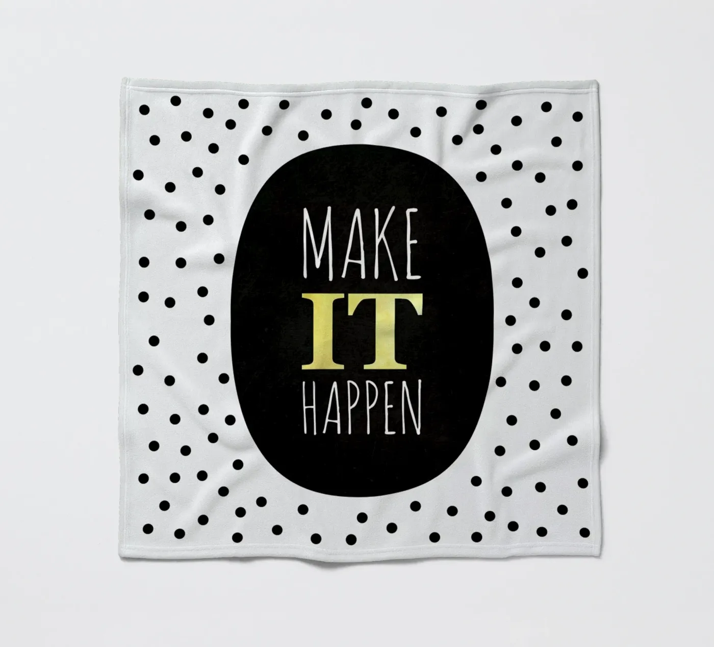 Make It Happen Fleecedecke von Elisabeth Fredriksson