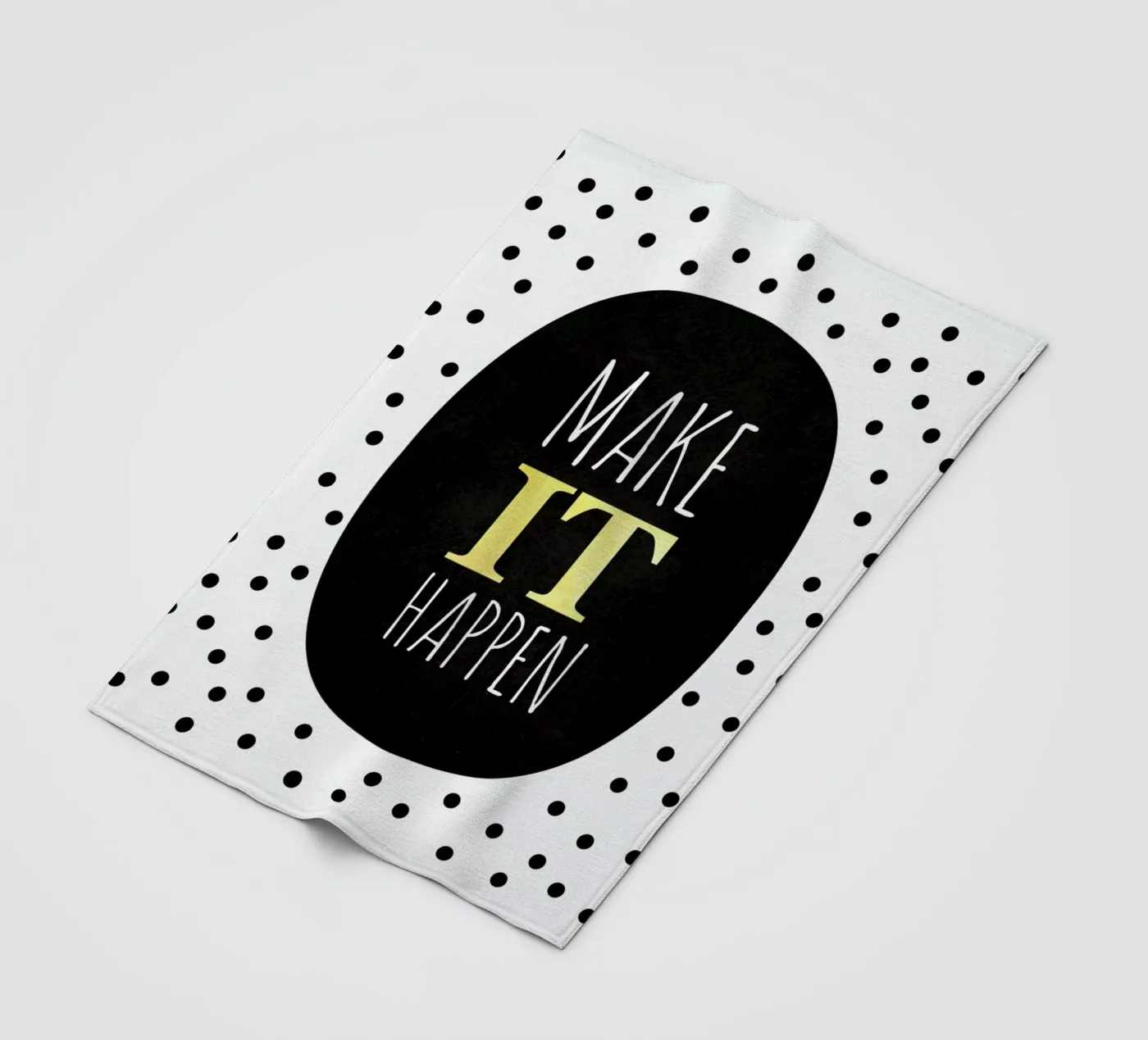 Make It Happen Fleecedecke von Elisabeth Fredriksson