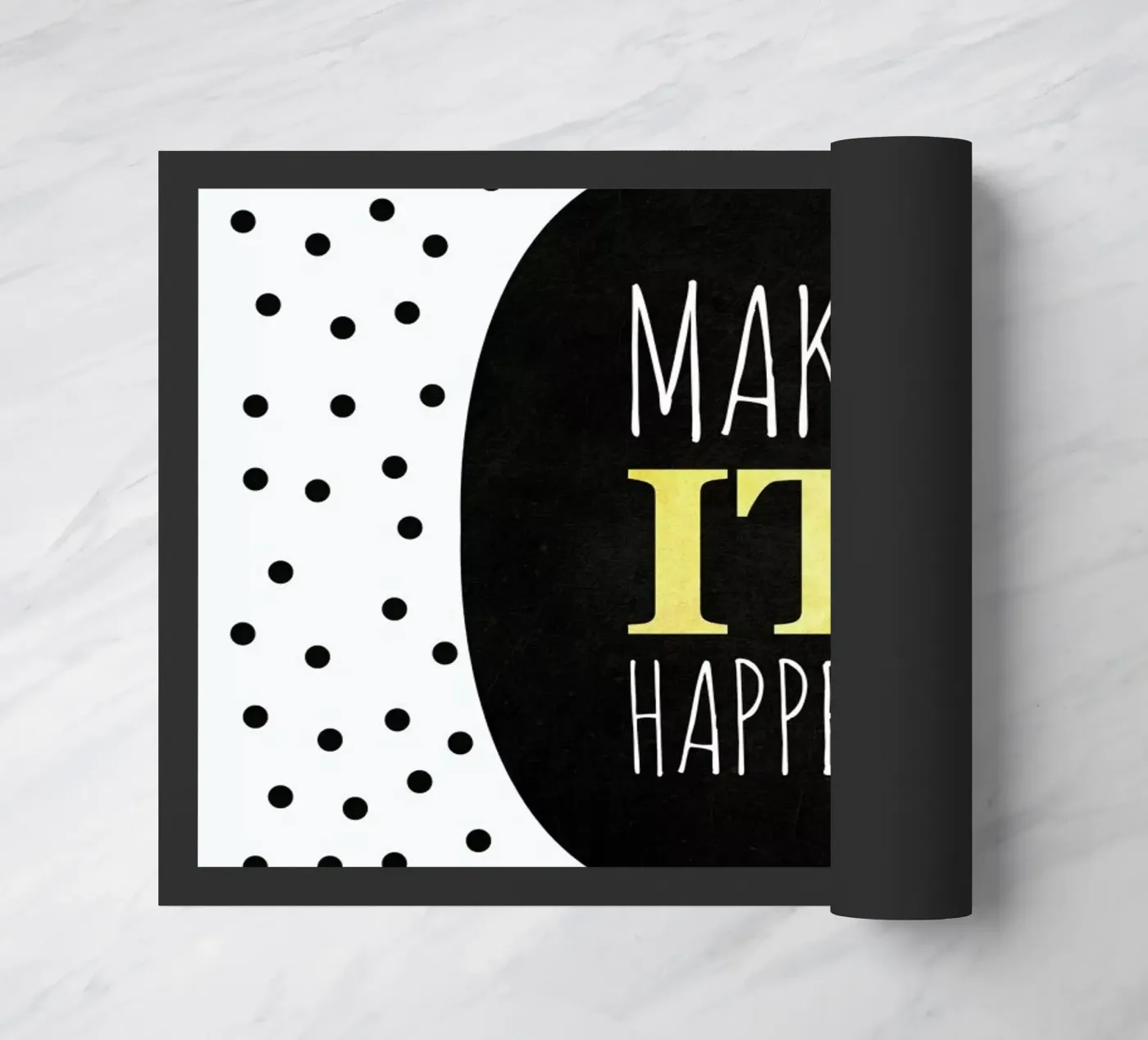 Make It Happen deurmat van Elisabeth Fredriksson