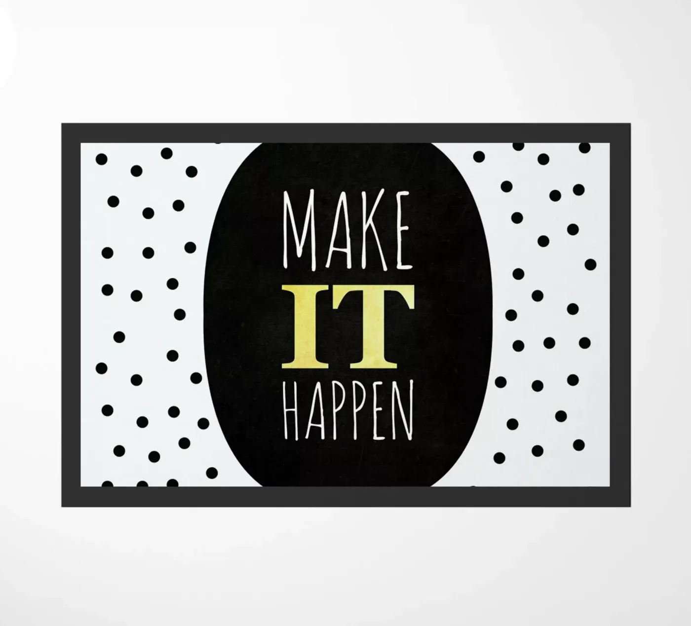 Make It Happen deurmat van Elisabeth Fredriksson