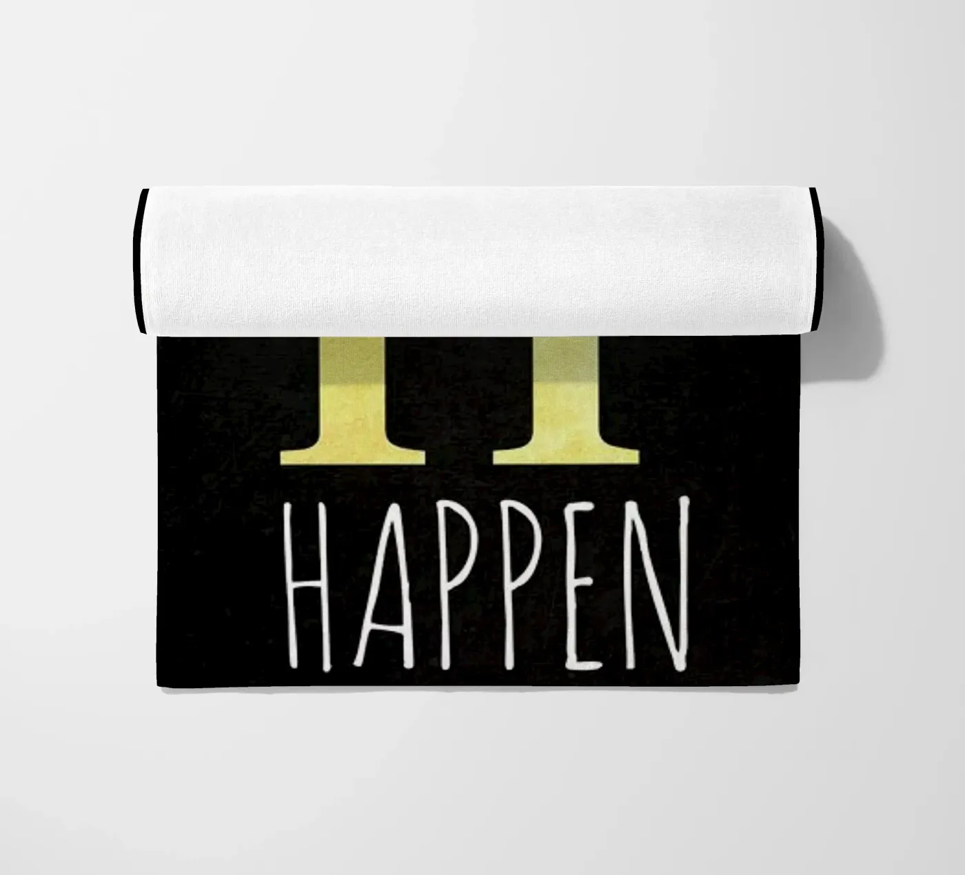 Make It Happen beach towel by Elisabeth Fredriksson
