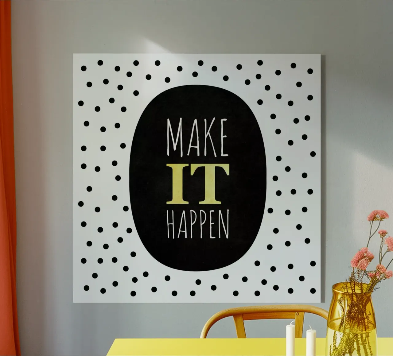 Make It Happen plexiglass da Elisabeth Fredriksson