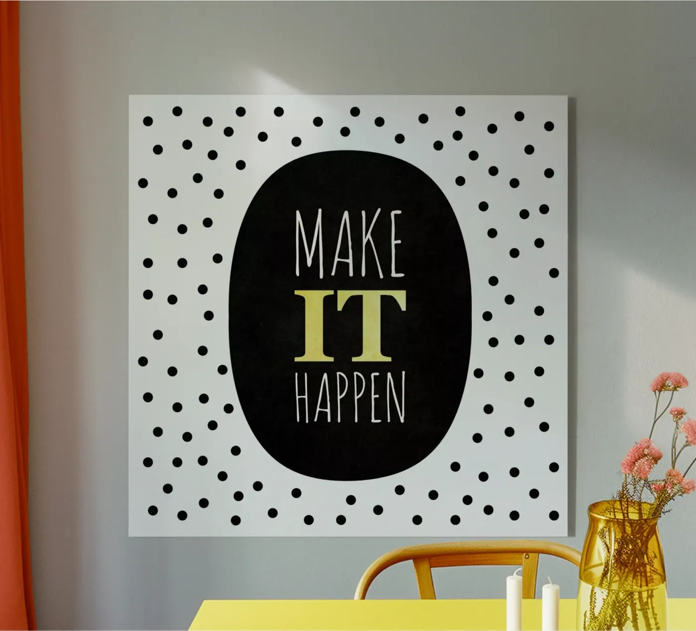 Make It Happen plexiglas de Elisabeth Fredriksson