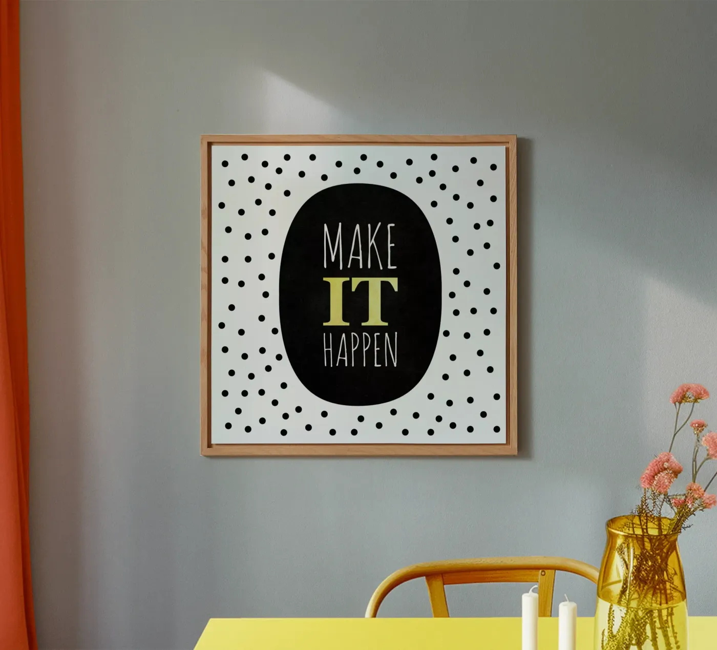 Make It Happen alluminio dibond da Elisabeth Fredriksson