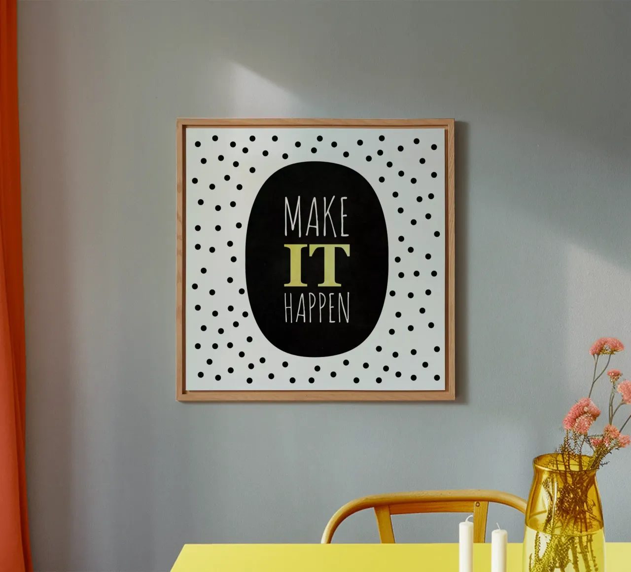 Make It Happen alluminio dibond da Elisabeth Fredriksson