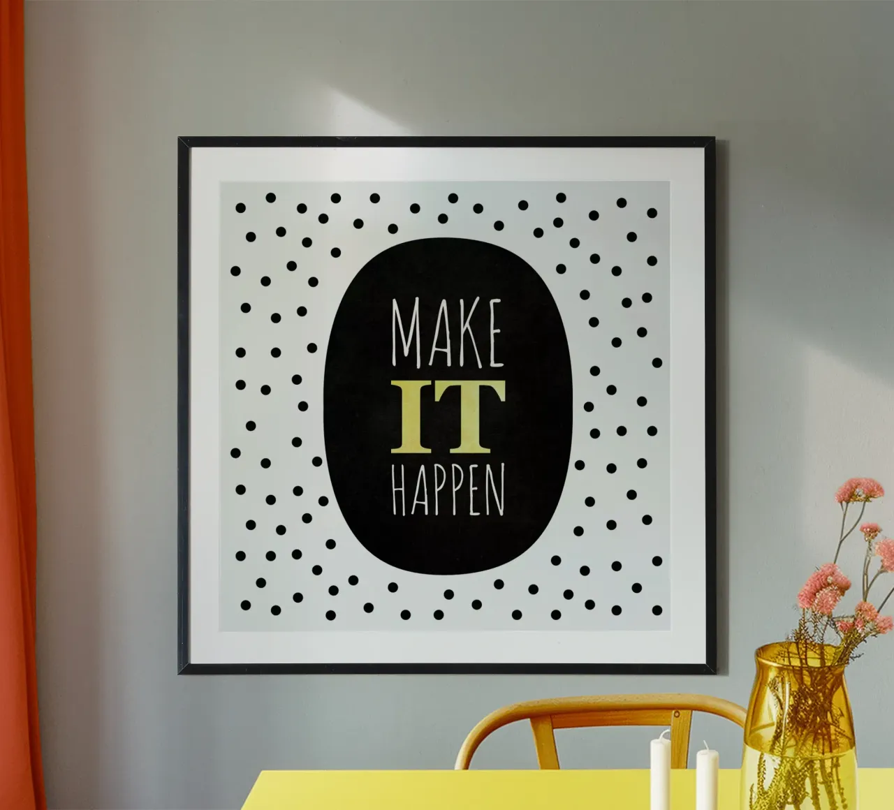 Make It Happen poster da Elisabeth Fredriksson