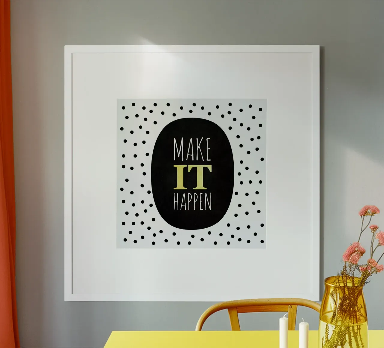 Make It Happen poster da Elisabeth Fredriksson
