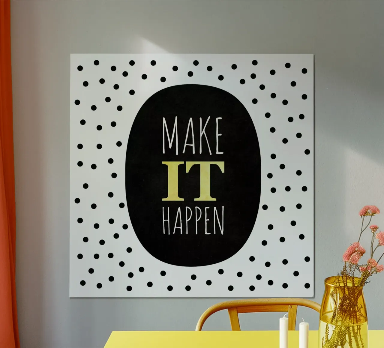 Make It Happen poster da Elisabeth Fredriksson