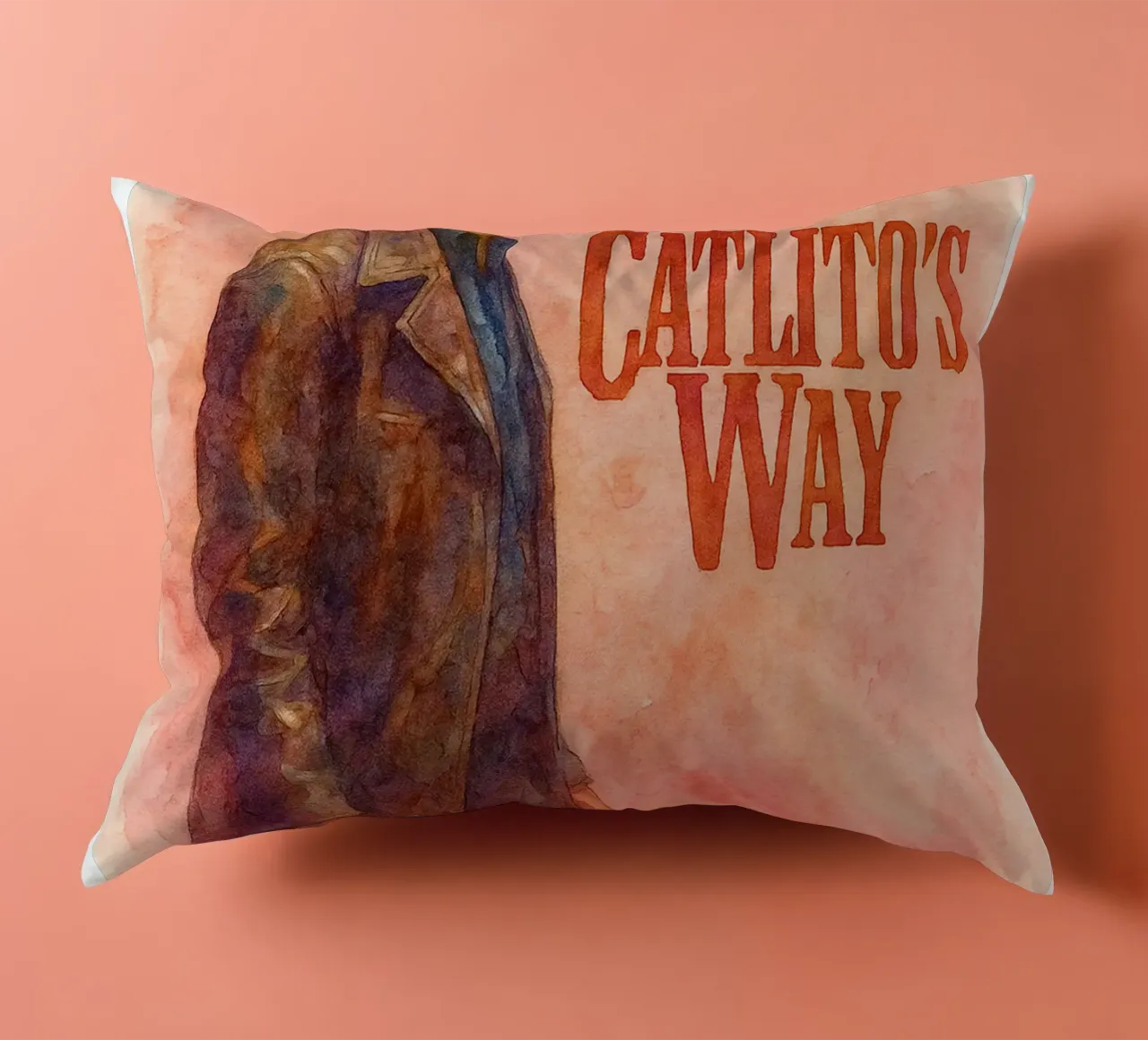 disegno parodia di Catlitos Way cuscino da hexis