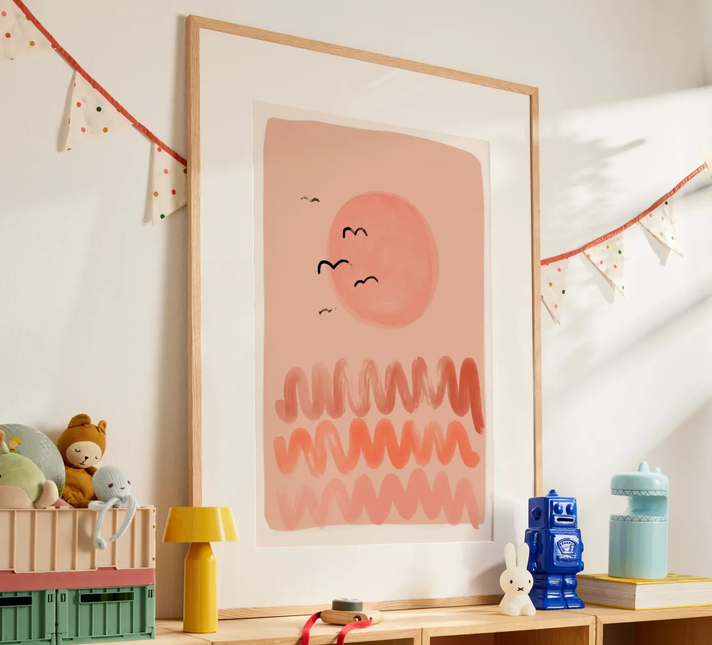 Peachy Sunset poster van treechild
