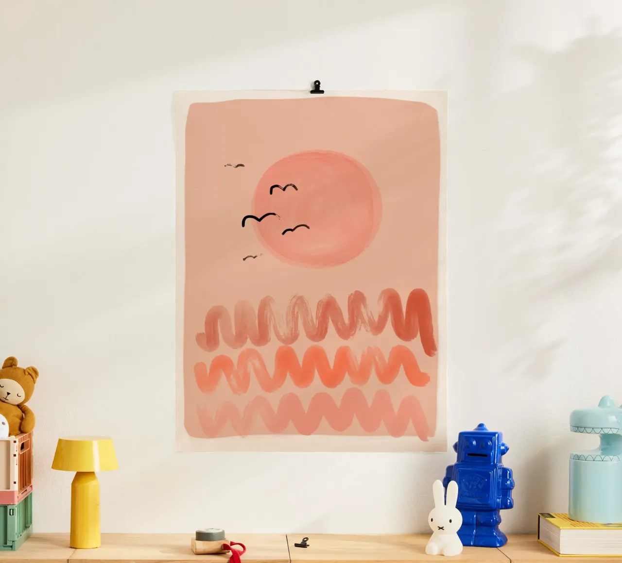 Peachy Sunset poster da treechild