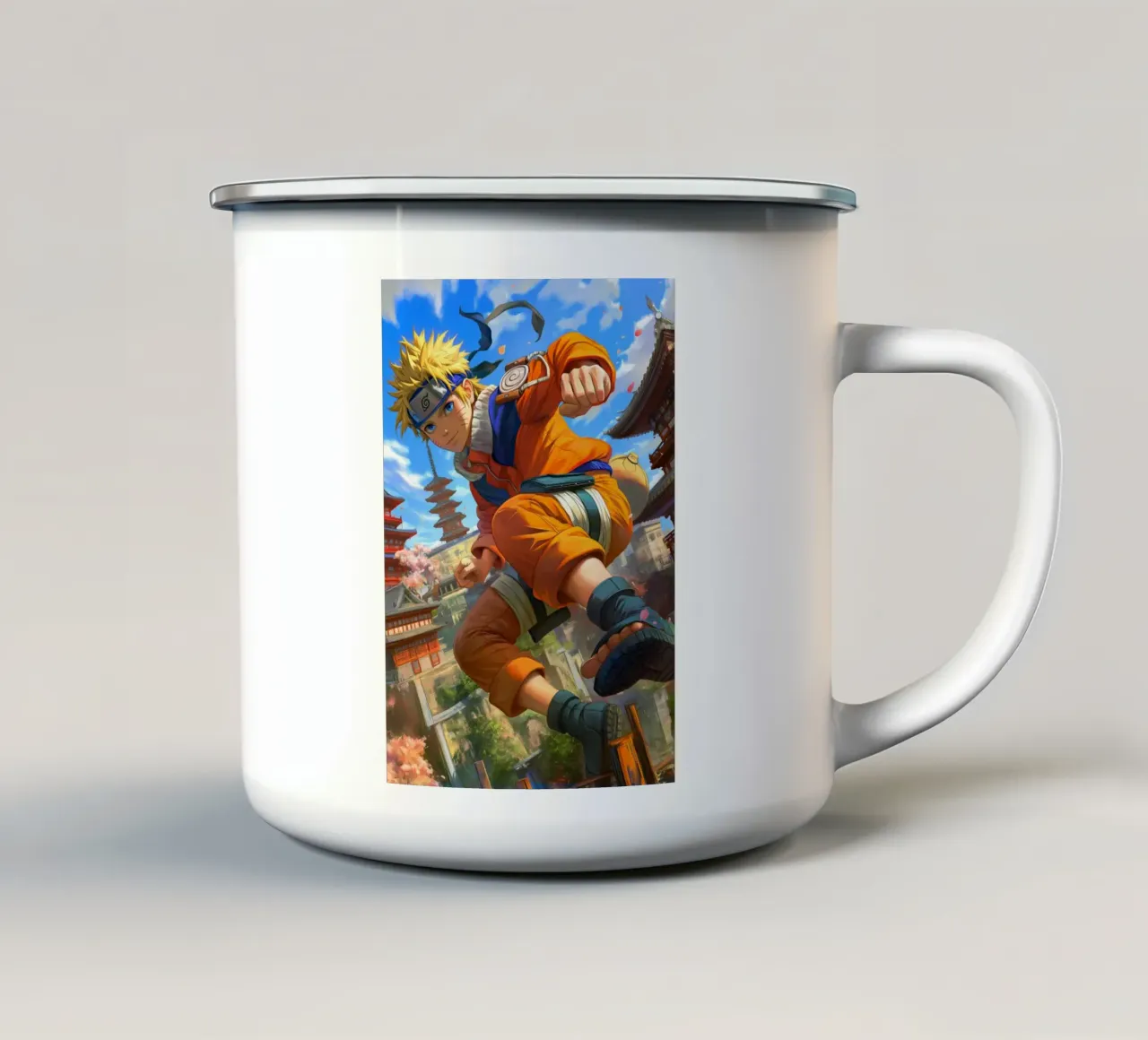 Naruto tazza in smalto da Fleur de Lys