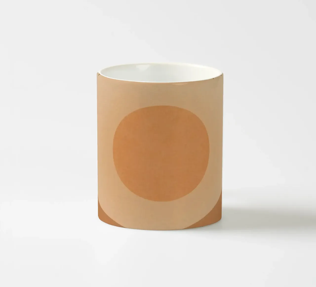 Colline di sole e foglie di palma tazza in ceramica da DesignDoodle