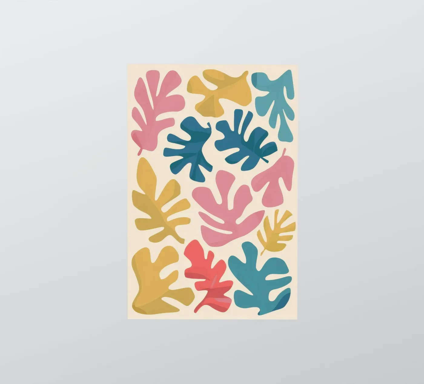 Matisse Leaf Forms sticker by Snow Mist