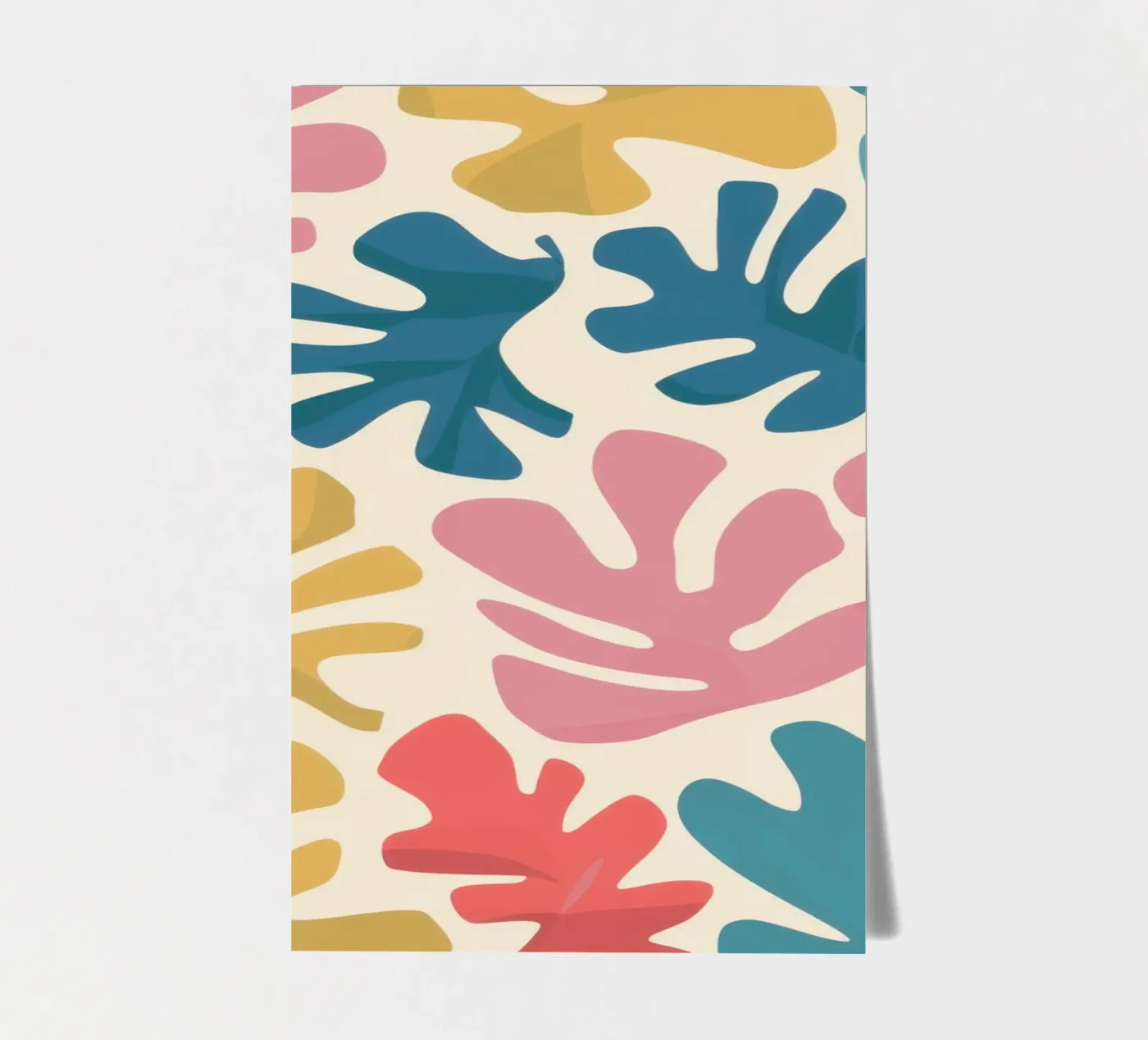 Matisse Leaf Forms sticker sheet by Snow Mist