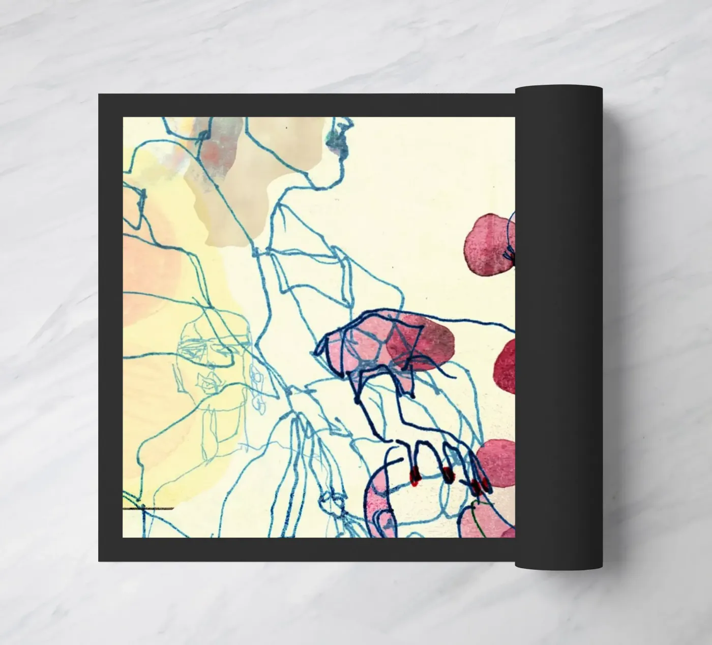 valentine doormat by Giulio Iurissevich