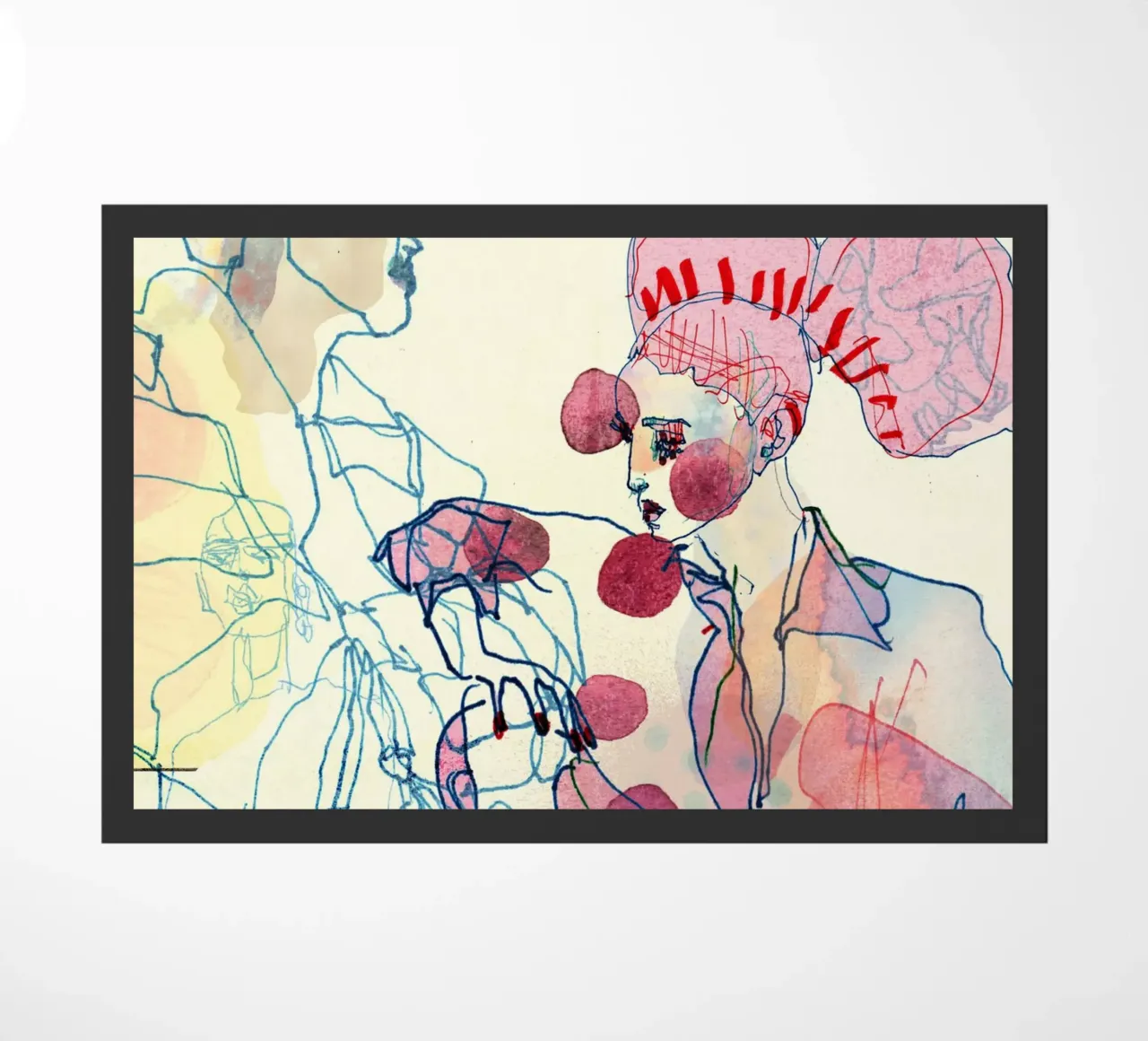 valentijn deurmat van Giulio Iurissevich