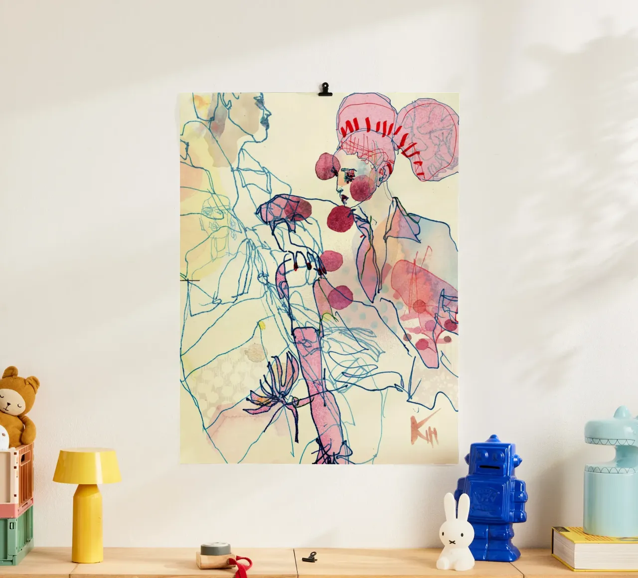 valentine poster da Giulio Iurissevich