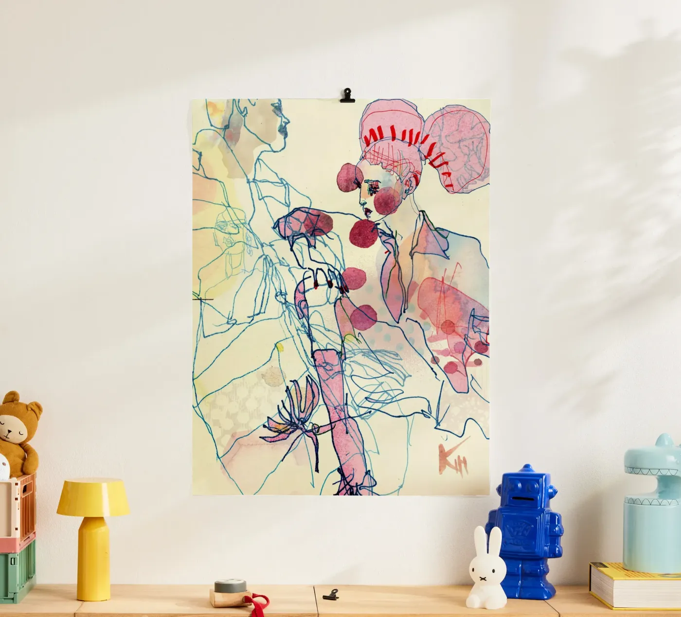 valentijn poster van Giulio Iurissevich