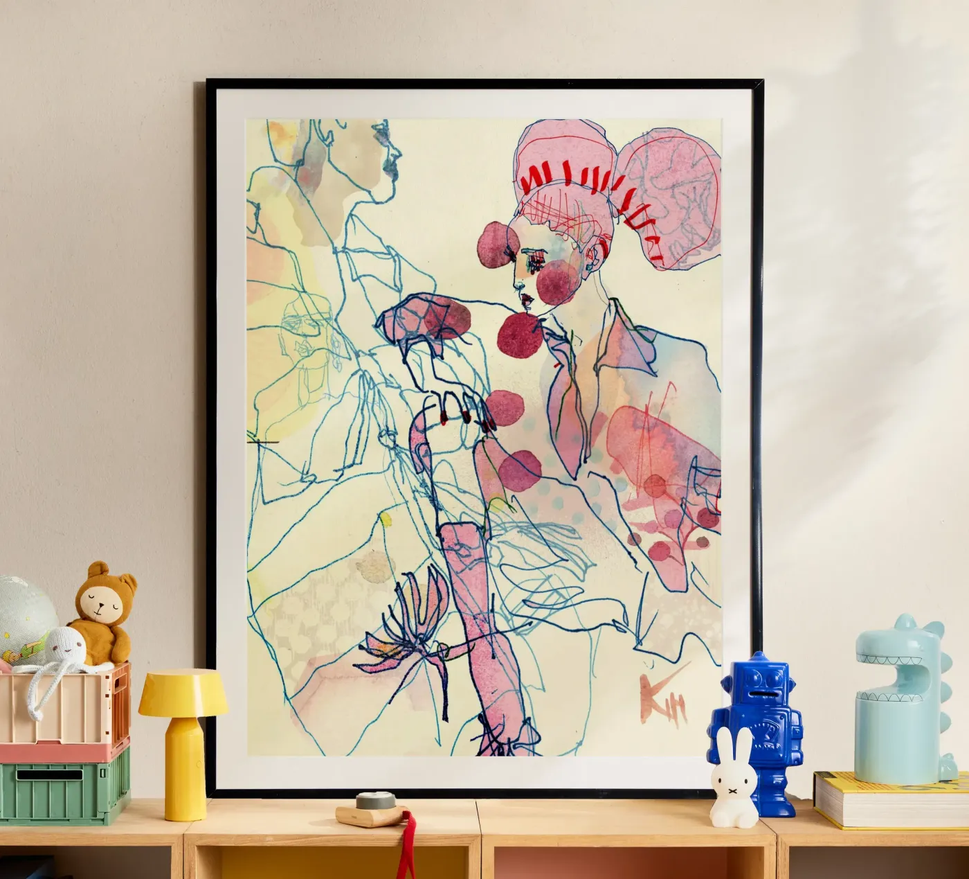 valentijn poster van Giulio Iurissevich