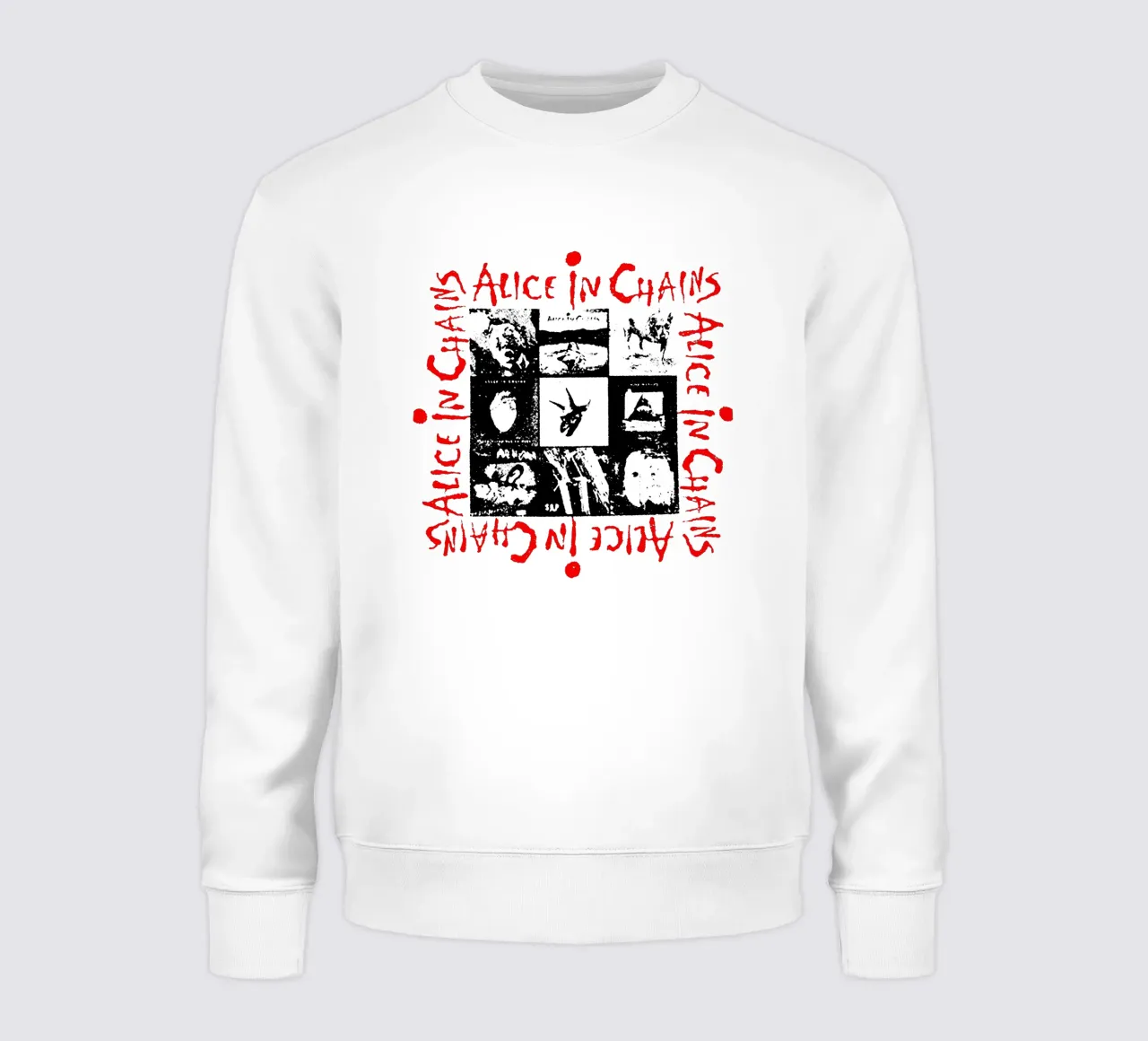 Alice In Chain Band Rock sweatshirt by https://www.juniqe.com/uk/shop/Henndraws