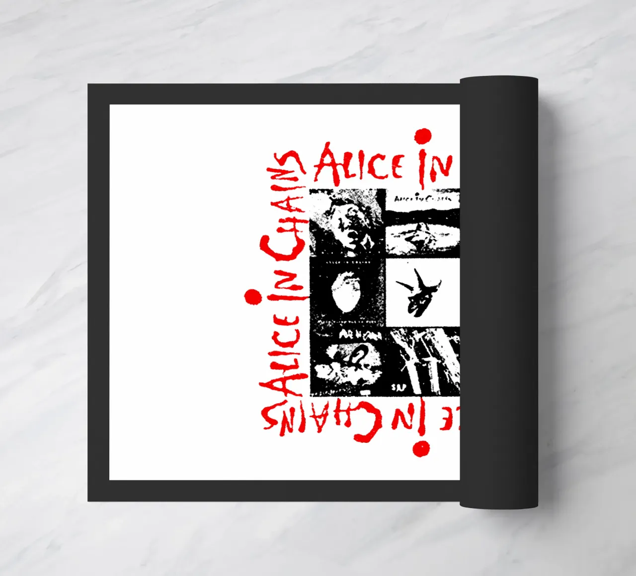 Alice In Chain Band Rock zerbino da https://www.juniqe.com/uk/shop/Henndraws
