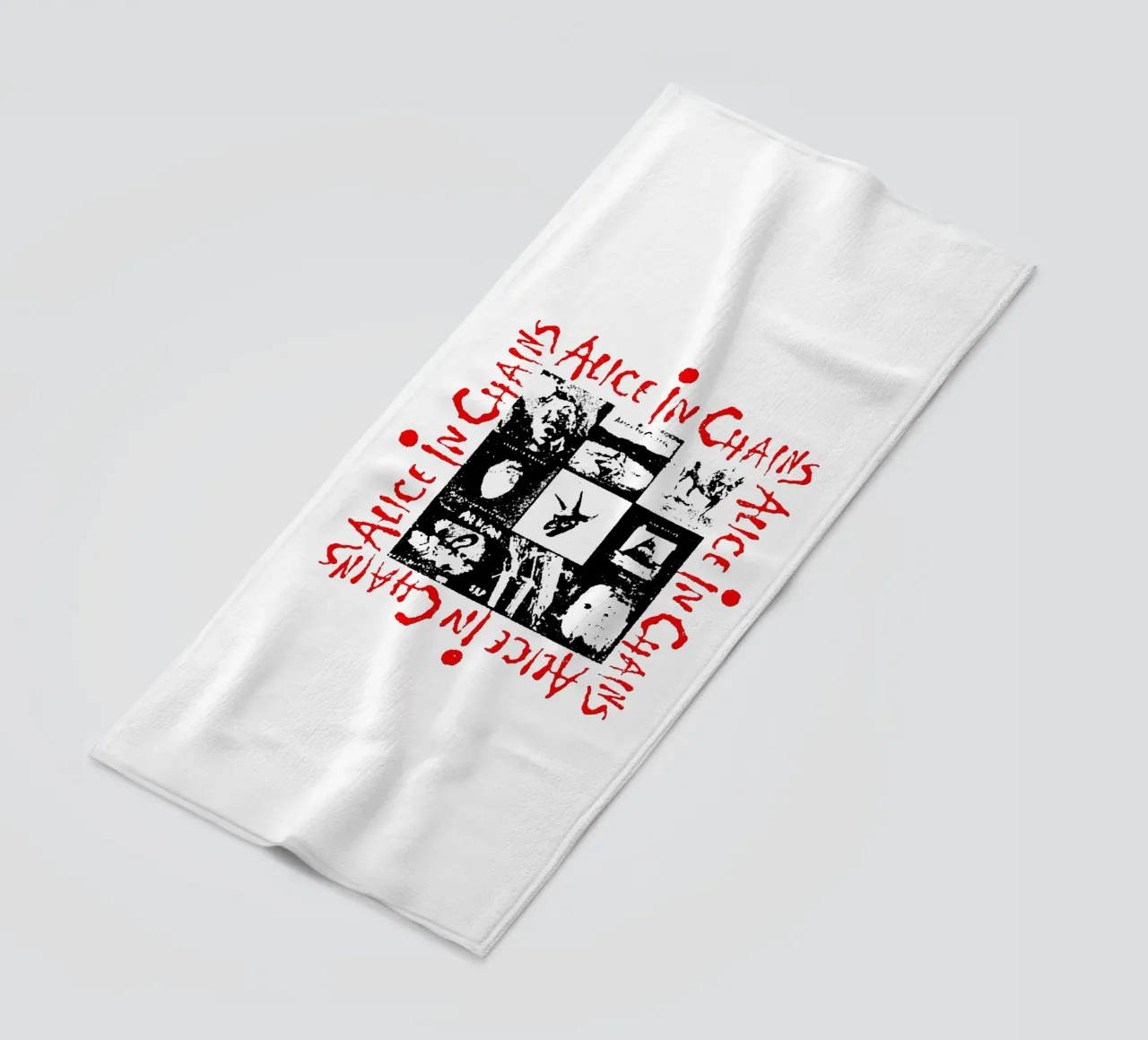 Alice In Chain Band Rock telo mare da https://www.juniqe.com/uk/shop/Henndraws