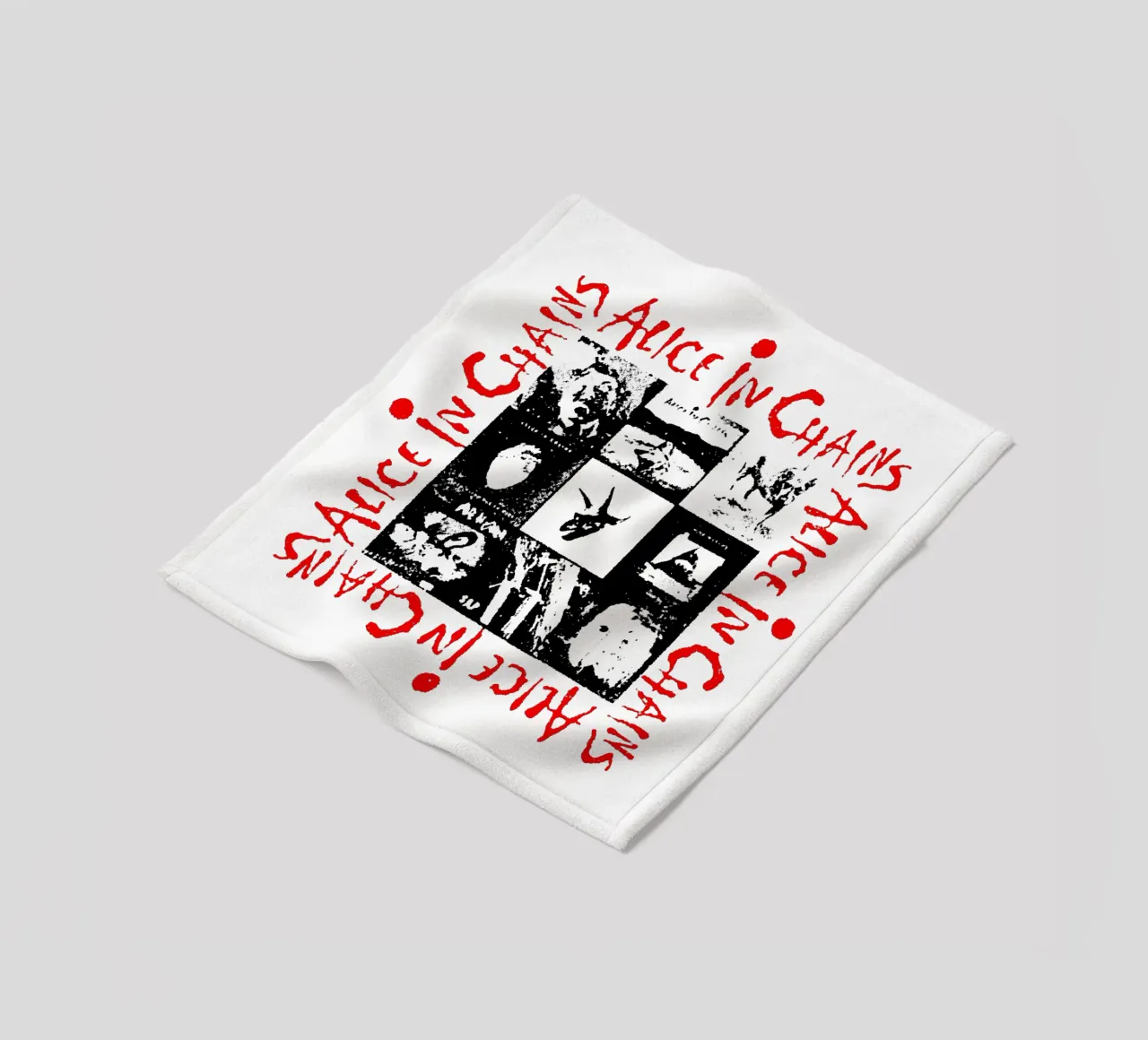 Alice In Chain Band Rock coperta in pile da https://www.juniqe.com/uk/shop/Henndraws