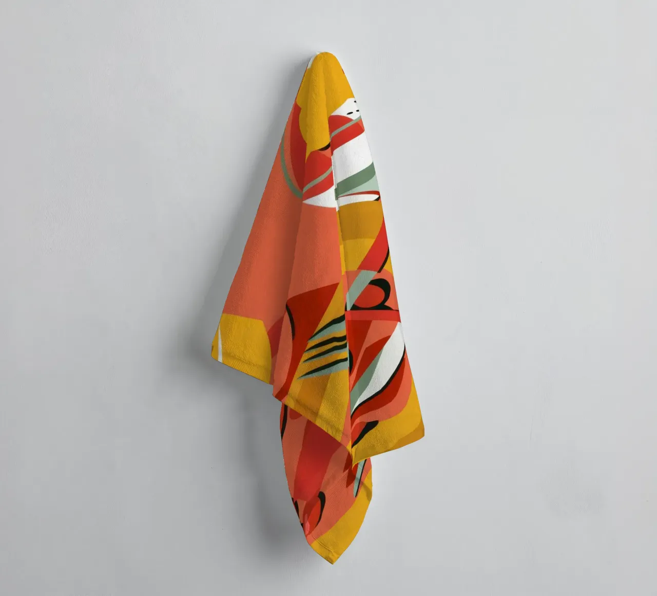 Skewers and Chopsticks towel by Snow Mist