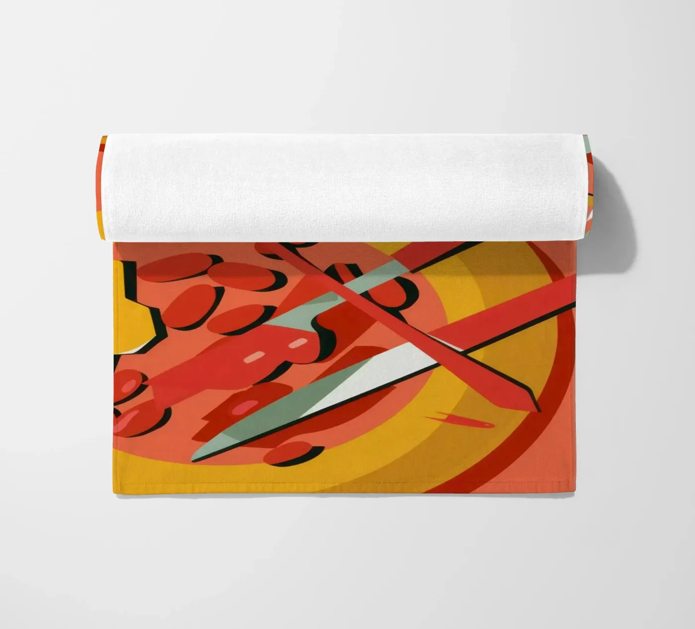 Spiedini e bacchette telo mare da Snow Mist