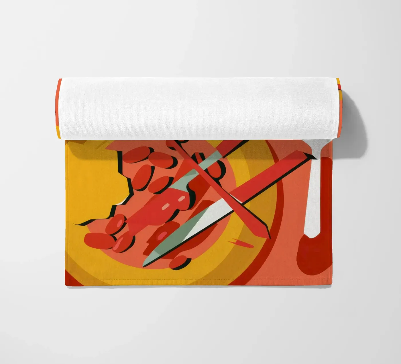 Spiedini e bacchette telo mare da Snow Mist