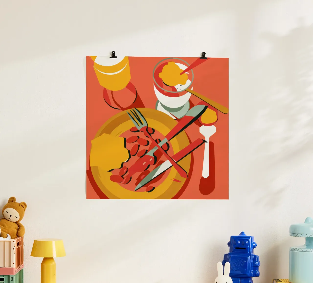 Spiedini e bacchette poster da Snow Mist