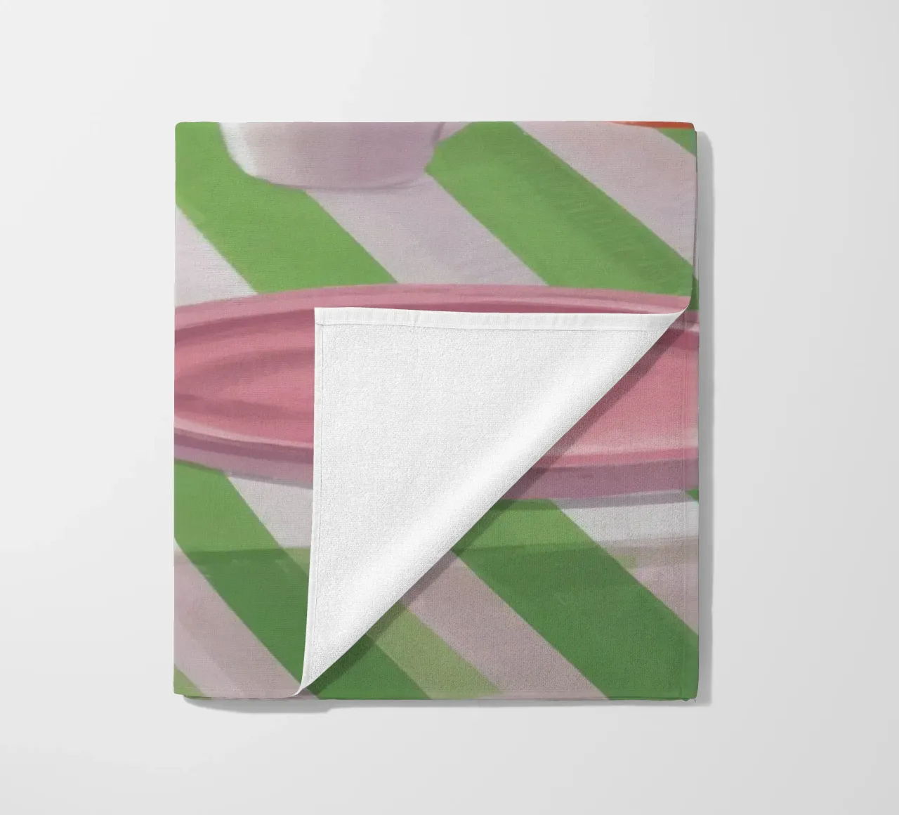 Zigzag Table Rose telo mare da Snow Mist