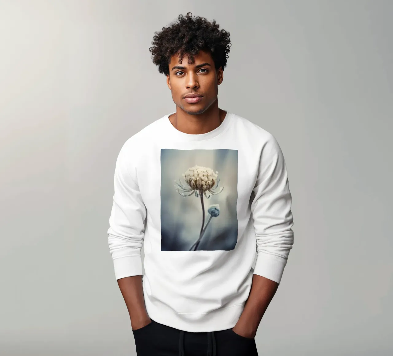 Frozen Flower No 3 felpa da treechild