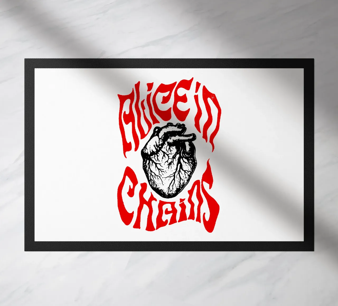 Cuore Stile Alice in Catena zerbino da https://www.juniqe.com/uk/shop/Henndraws