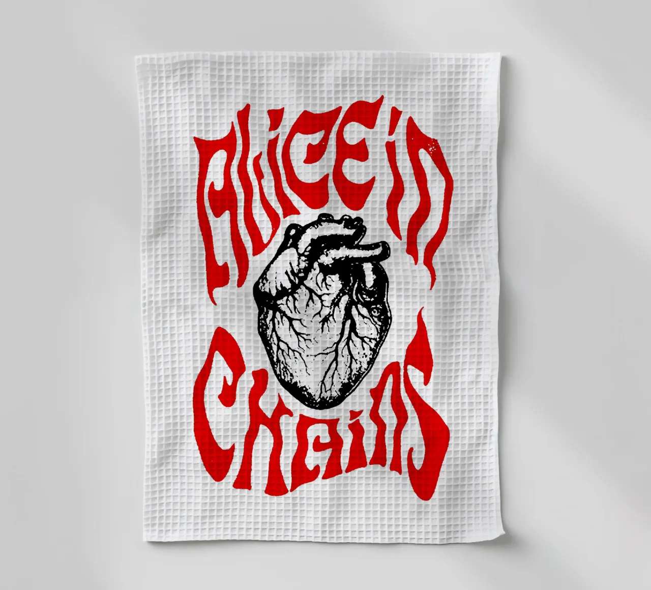 Coeur Style Alice In Chain torchon de https://www.juniqe.com/uk/shop/Henndraws