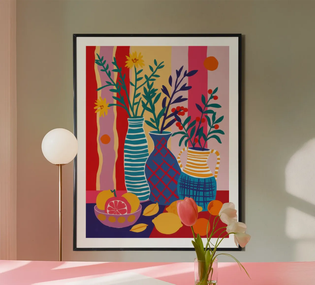 Raccolta cromatica Immobile poster da Bara Suara